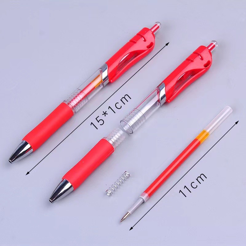 Press the bullet gel pen 0.5mm refill ballpoint pen signature pen conference pen student learning office supplies