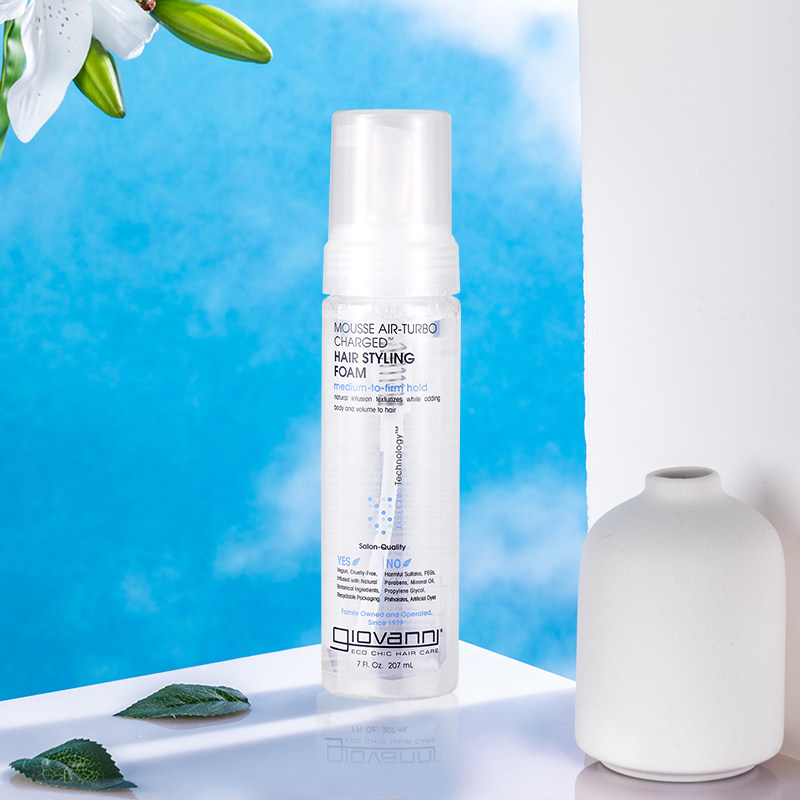 giovanni自然定型慕斯cgm啫喱水 Giovanni海外头发造型