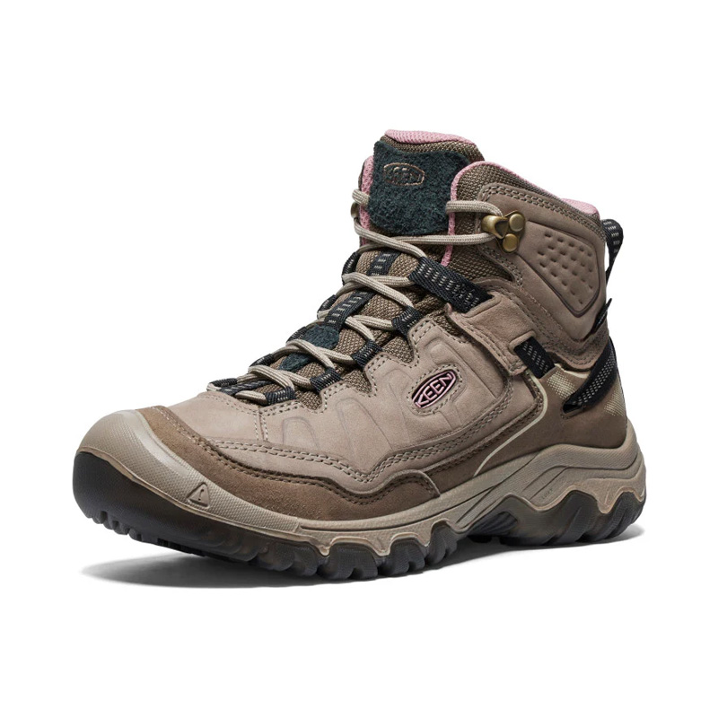 KEEN女款TARGHEE IV MID WP踏极户外舒适耐磨登山徒步鞋