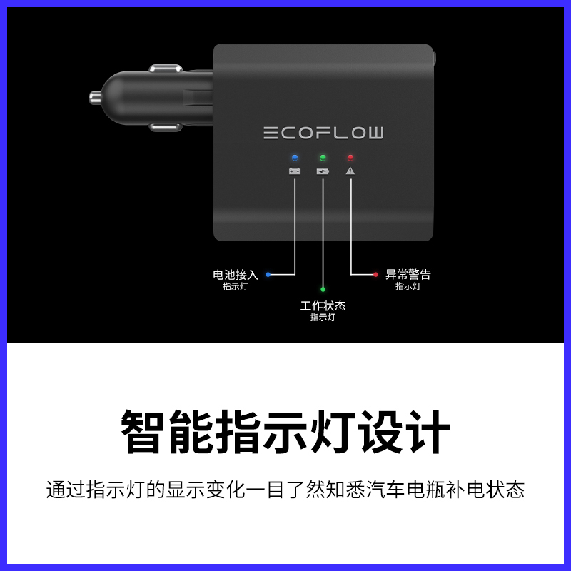 牛师傅推荐 EcoFlow汽车智能电瓶养护器（需与正浩产品搭配使用） - 图3