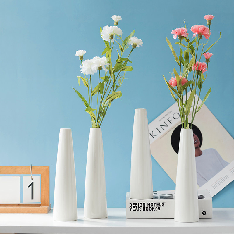 现代简约陶瓷花瓶干花插花客厅餐桌家居装饰品玄关小摆件拍照道具,淘宝优惠券,粉丝福利购,淘宝优惠卷