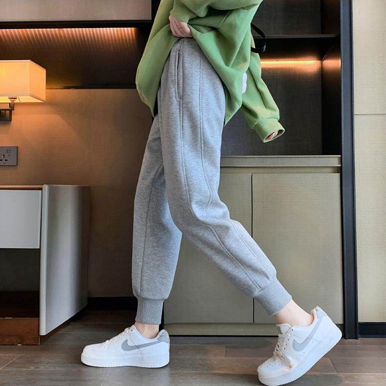 【好物】运动裤男女同款秋冬季加绒加厚卫裤款宽松束脚保暖休闲裤,淘宝优惠券,粉丝福利购,淘宝优惠卷