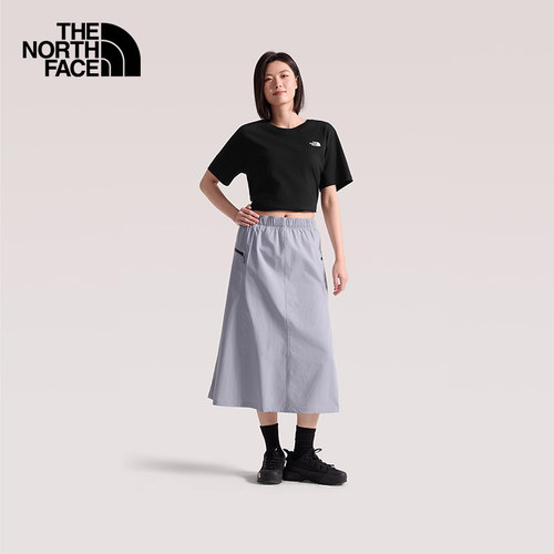 TheNorthFace北面短袖T恤男女款26春夏户外纯棉透气印花半袖8GVF - 图2