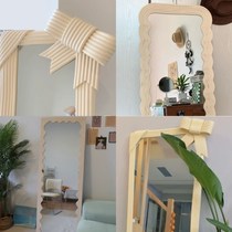 Net Red Mirror Diy Decoration Material Mirror Retrofit Material Mirror Rims Renovation Mirror Edge Decoration Anticollision