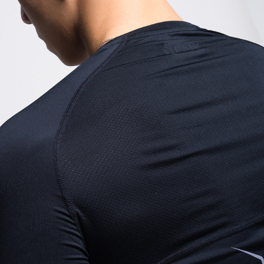 GOINTO极客上阵 724足球生活系列基础莱卡弹力网眼透气薄款紧身衣