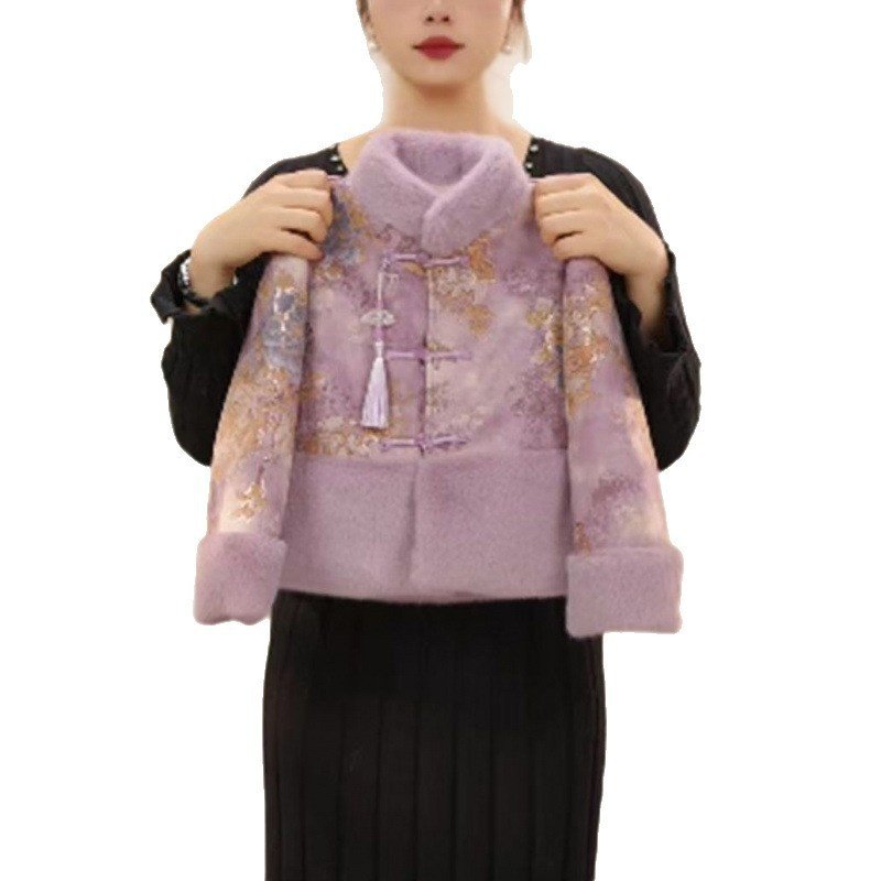 女童2025新款拜年服套装冬装棉衣中大童加绒汉服国风中式加厚外套,淘宝优惠券,粉丝福利购,淘宝优惠卷