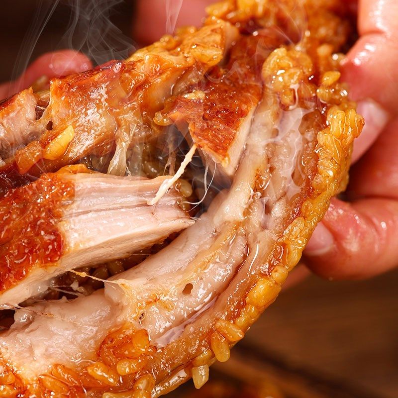 吴越斋嘉兴口味肉粽全家福手工营养Q咸蛋黄早餐速食,淘宝优惠券,粉丝福利购,淘宝优惠卷