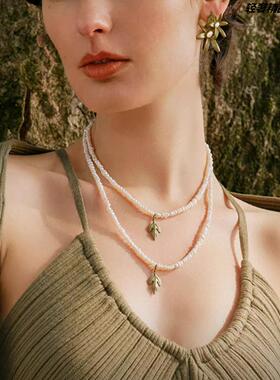 何方刘亦菲同款珍珠耳钉