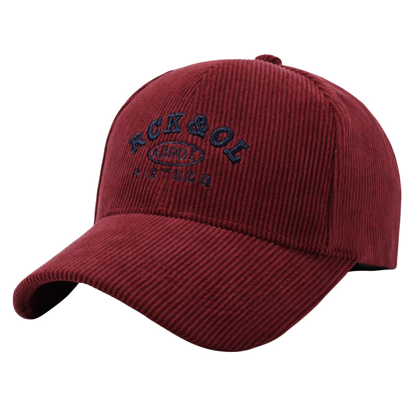 秋冬保暖灯芯绒帽子女时尚简约棒球帽加厚防寒鸭舌帽男户外休闲,淘宝优惠券,粉丝福利购,淘宝优惠卷