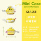 Headphone storage bag protective cover plush pendant GLADEE