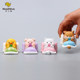 Cute little pig car interior accessories Shiba Inu ornaments desktop