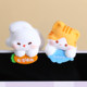 Small car center screen ornaments, small decompression and healing gifts