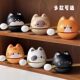 Small wooden fish knocking decompression toy ornaments desk decoration