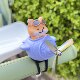 Cute windmill pig ornament scooter decoration mini doll
