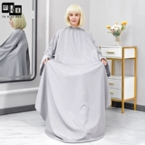 Длинная водонепроницаемая накидка для стрижки волос, антистатический электрический фартук, популярно в интернете