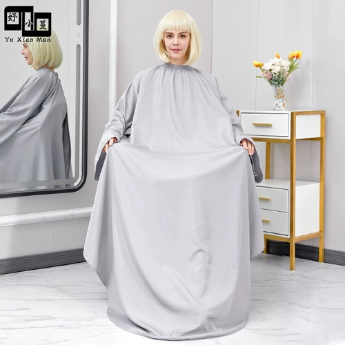 Длинная водонепроницаемая накидка для стрижки волос, антистатический электрический фартук, популярно в интернете