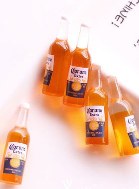 仿真迷你小酒瓶摆件洋酒模型瓶子