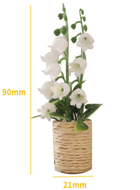 沙盘模型摆件室内仙人掌树盆栽娃娃屋装饰造景道具OB11多肉植物