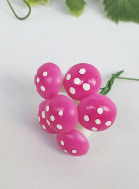 微景观迷你泡沫蘑菇小摆件