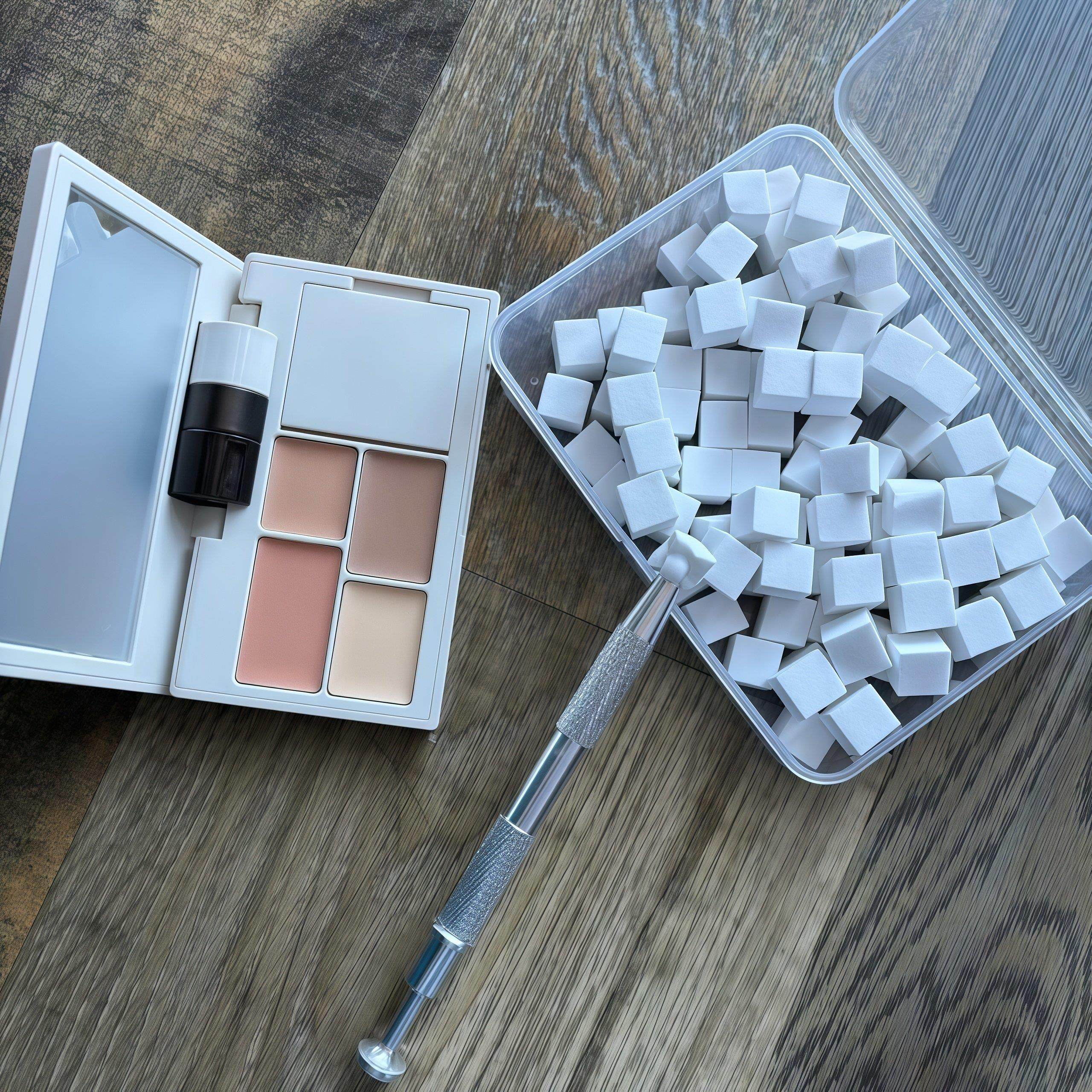 自制遮瑕刷拍拍海绵遮瑕平替粉扑拍拍棉化妆抓笔晕染腮红美甲工具,淘宝优惠券,粉丝福利购,淘宝优惠卷