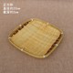 Round dustpan bamboo weaving storage basket tray