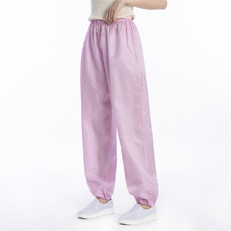 防静电裤子食品电子厂防尘无尘洁净化工业防粉尘工作裤男女白蓝色,淘宝优惠券,粉丝福利购,淘宝优惠卷