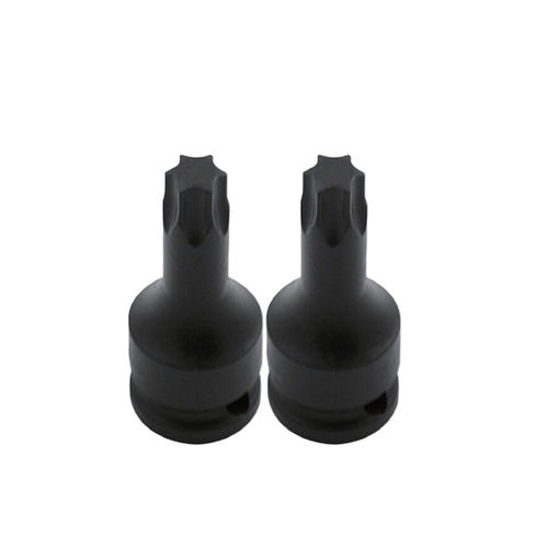 美国PARD进口气动3/8梅花六星型花型旋具套筒风炮扳手批头T15-T55 - 图3