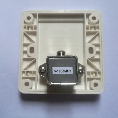 New Guangdong GuangV Internet cable TV special terminal box cable TV panel socket T power socket face 