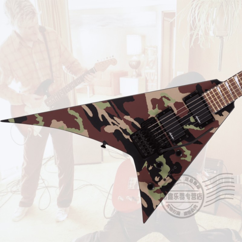 Jackson杰克逊X系列 Rhoads RRX24 Camo, 月桂木指板, 森林迷彩 - 图1