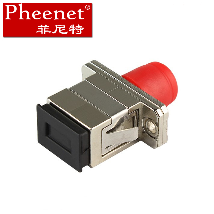 Pheenet菲尼特FC/SC单多模通用ST/SC光纤转换法兰盘耦合适配连接器FC/ST转换头锌合金50个包邮 - 图3