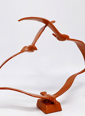 创意样板间人物铸铁简约现代