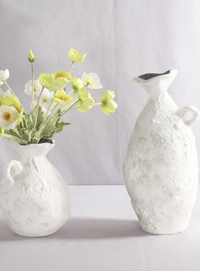 白色售楼处陶瓷简约现代