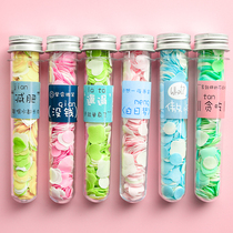 2020 Petal Fragrance paper Travel soap You poo-portable fattening students children handwashing soap pieces disposable small