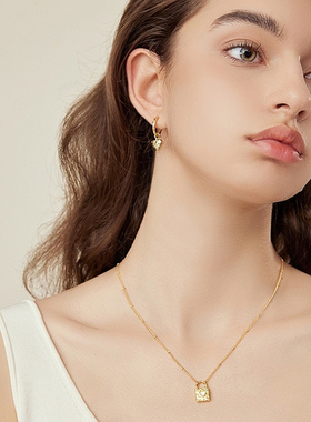 【明星同款】纯真年代心锁项链