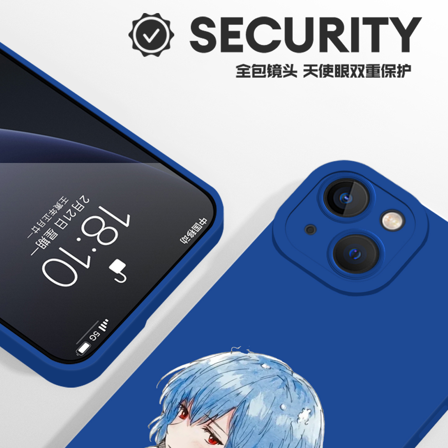 eva绫波丽适用华为nova14ultra手机壳mate70pro+二次元pura80周边max动漫60日系50男40/30/13/12/11/10/9/8/p - 图2