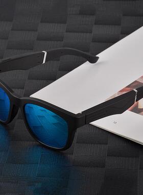 眼镜太阳镜墨镜偏光蓝牙近视男开车智能防耳机蓝光通话驾驶新款女