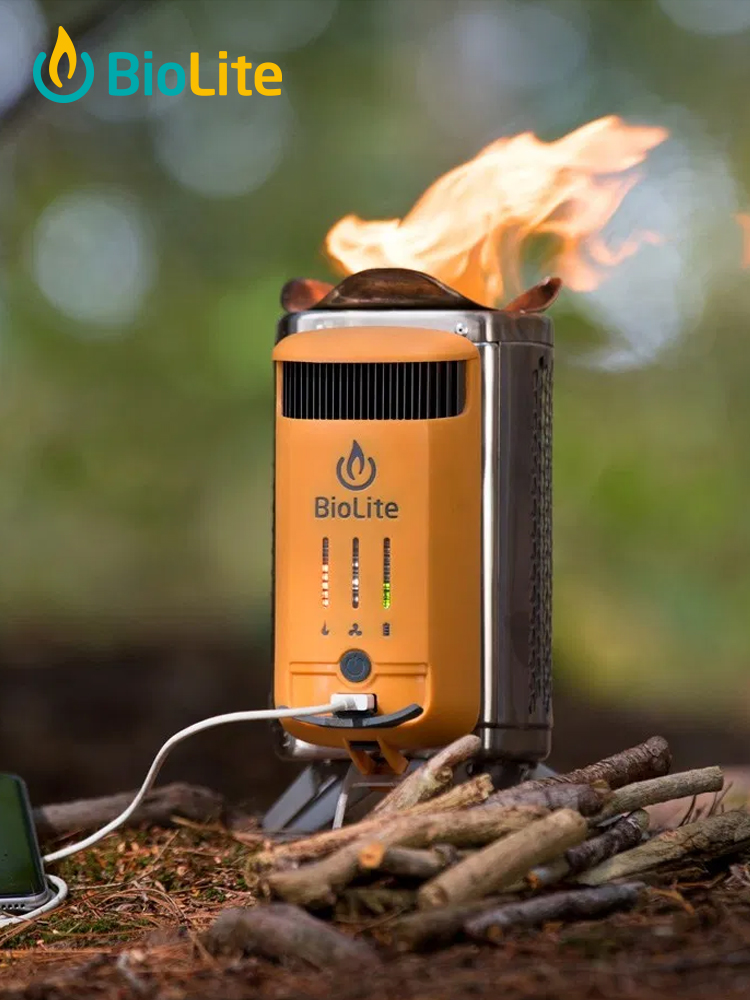 BioLite CampStove 2+户外徒步露营轻量无烟火力发电可充电柴火炉 - 图2