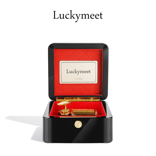 Luckymeet LUCKYBOX 36音阶Pro级烤漆八音盒定制音乐 圣诞礼物