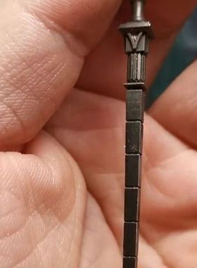 亢龙锏 狄仁杰通天帝国原创手作 黄铜做旧打神鞭国潮玩古代冷兵器