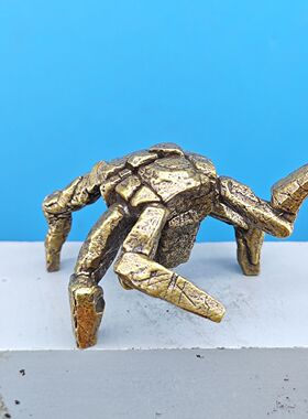 黄铜【挽救计划石头人】洛基手办氙岩小人gracerocky电影周边模型