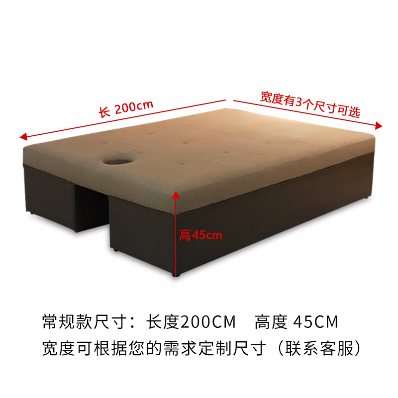 实木泰式按摩床中式理疗推拿推油专用美容院养生馆会所定制透气款-图3