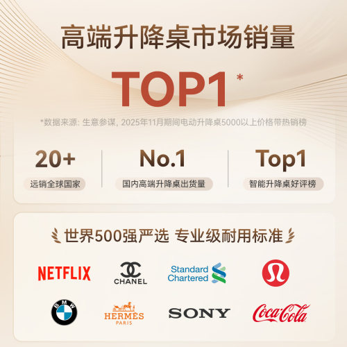9am智能电动升降桌家用电脑桌办公米家联动学习桌Robin Pro AI款 - 图0