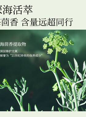 洁颜汇秋冬干皮舒缓修护海茴香