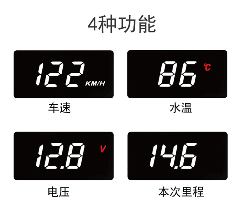 毅途HUD适用凯迪拉克CT-XT4-5-6全系专用系统抬头显示器车速投影 - 图1