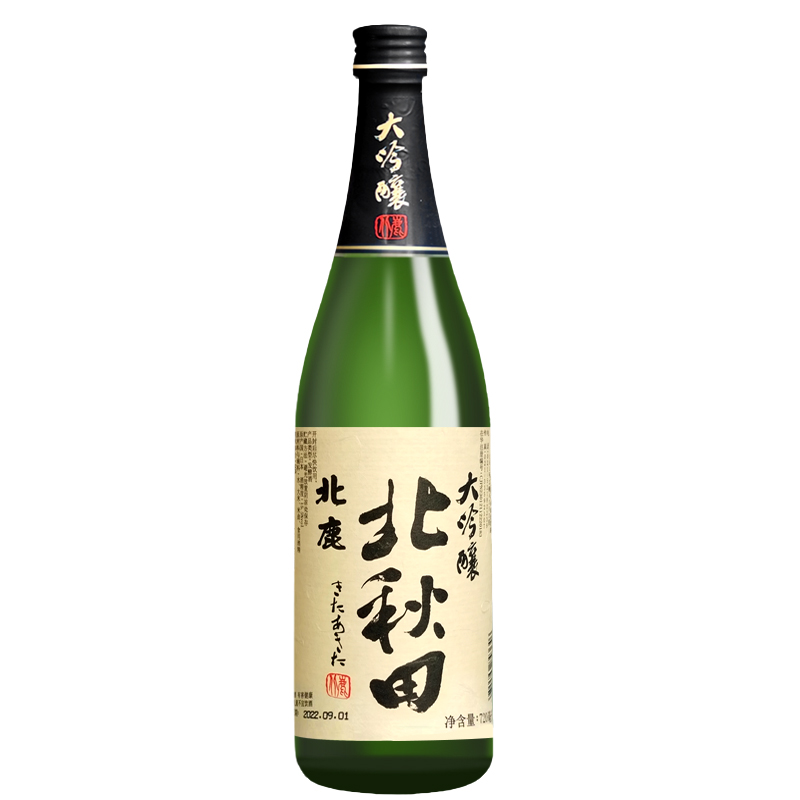 北秋田清酒1.8L发酵酒大吟酿日本原装进口北鹿日式300/720/1800ml - 图3