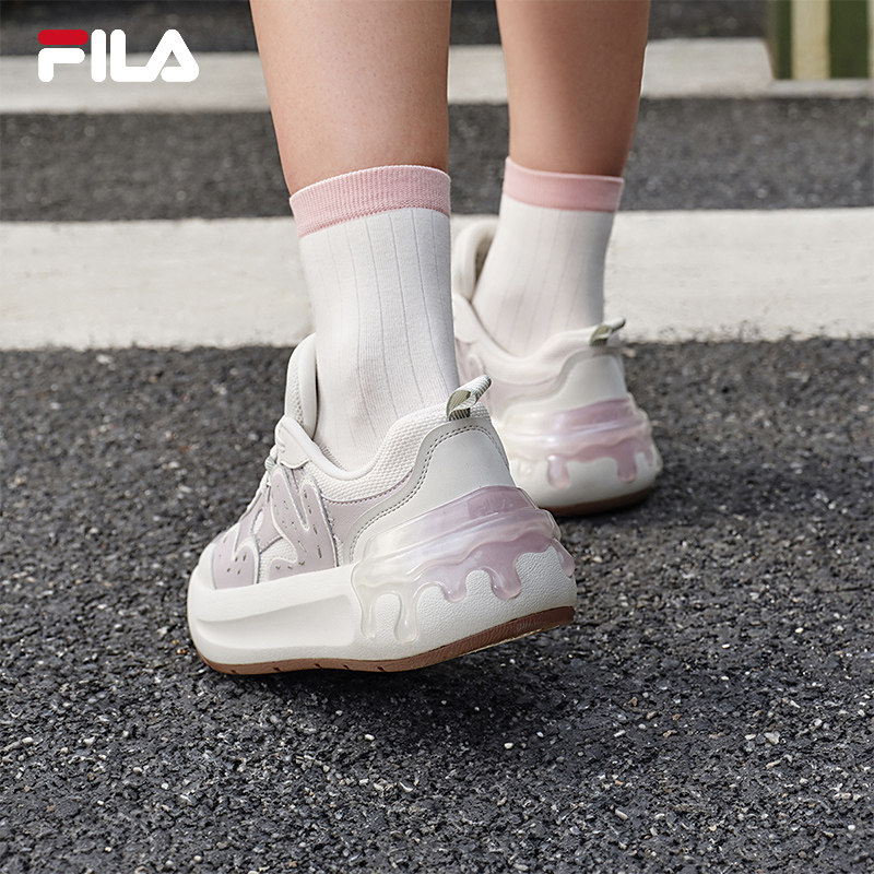 FILA 斐乐官方女鞋CACTI 摩登板鞋2025冬季新款仙掌鞋时尚休闲鞋,淘宝优惠券,粉丝福利购,淘宝优惠卷