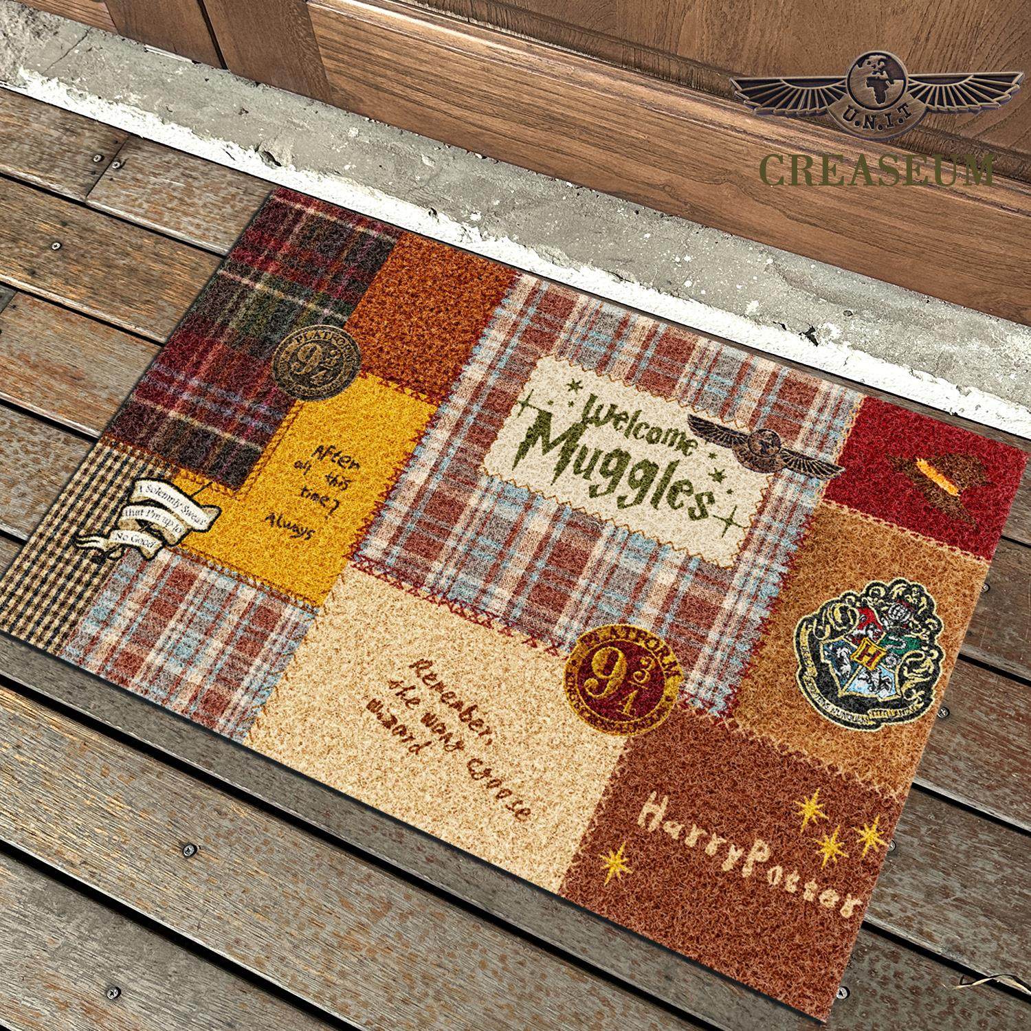 创意入户门地垫进门造物特馆垫子家用丝圈哈利波脚垫耐脏地毯防滑,淘宝优惠券,粉丝福利购,淘宝优惠卷