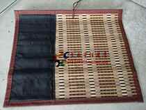 Vin House Four Treasure Bamboo Pen Curtain Bamboo Crafts Pen Curtain Bag Brush Bamboo Curtain Brush Pencil Curly Pen Bag Creativity