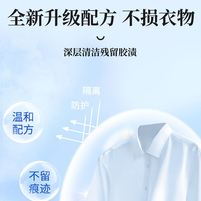 衣服印花除胶剂去除冲锋衣羽绒服logo广告字商标图案烫画印字的剂 - 图1