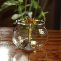 New 42-hour overdraft glass oil Ming for the Buddhas butter lamp Jane front for the lamp Buddha Yi Changming lamp for the Buddha oil bowl oil 